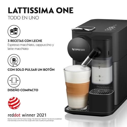Cafetera de cápsulas DeLonghi LATTISSIMA ONE EN510.B