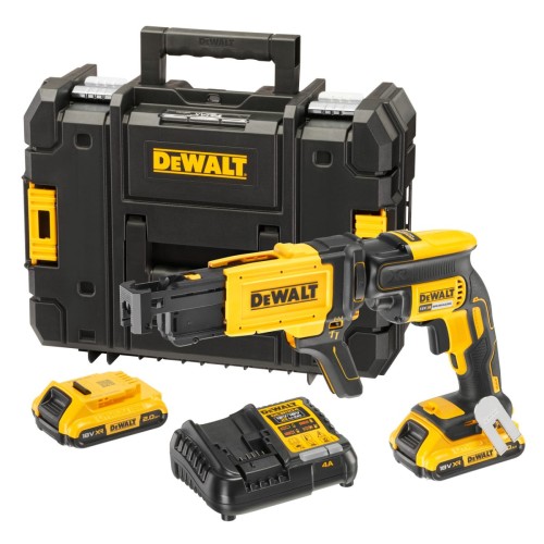 Atornillador para placa de yeso 18V 2x2Ah Dewalt