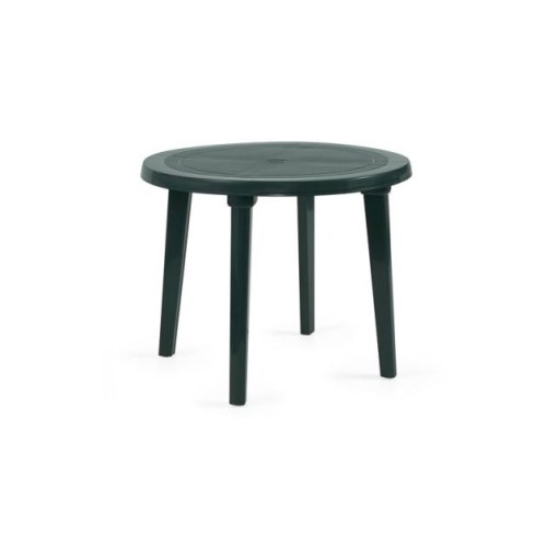 Mesa de jardín redonda verde ø90 cm