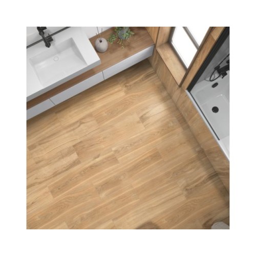 Suelo porcelánico madera natural 24x88 cm C2 Amaga