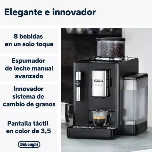 Cafetera Superautomática De'longhi Rivelia EXAM440.35.B