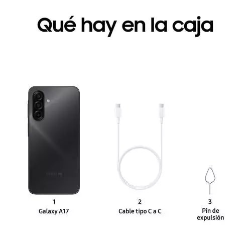 Teléfono Samsung Galaxy A17 LTE 8GB / 256GB Black