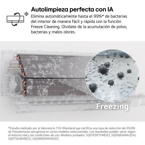 Aire acondicionado split LG MAGNA09SX.SET